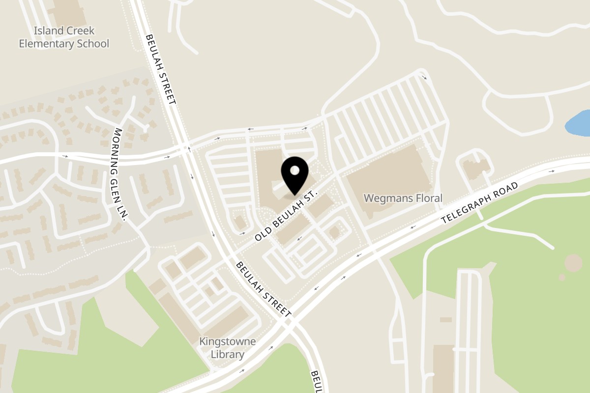 Map showing the location of Japomen Alexandria on 6460 Old Beulah St in Alexandria