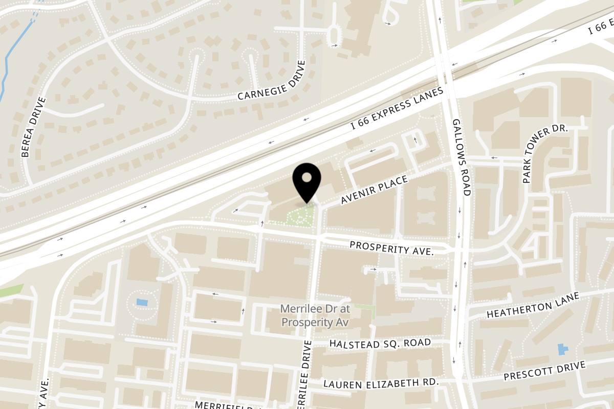 Map showing the location of Japomen Vienna on 2676 Avenir Pl J in Vienna